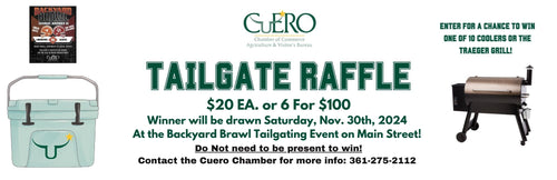 2024 Tailgate Raffle Tickets $20 each